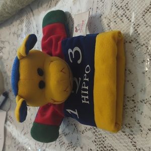 Hippo hand puppet